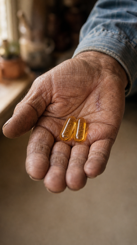 Two capsules, once a day