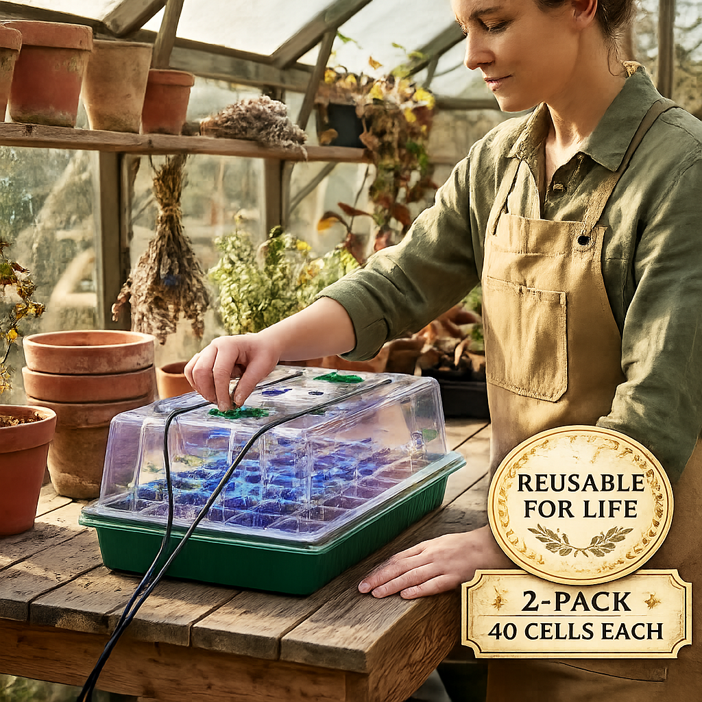 The Grove Starter Set™ — The Complete Indoor Seed Starting System