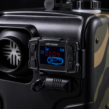 The Bunkhouse Diesel Heater - detail control panel