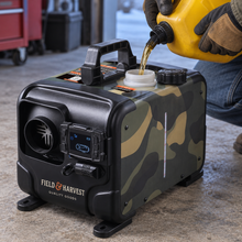 The Bunkhouse Diesel Heater - filling the tank