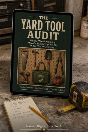 Yard Tool Audit Checklist