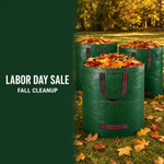 Labor Day Sale fall cleanup banner