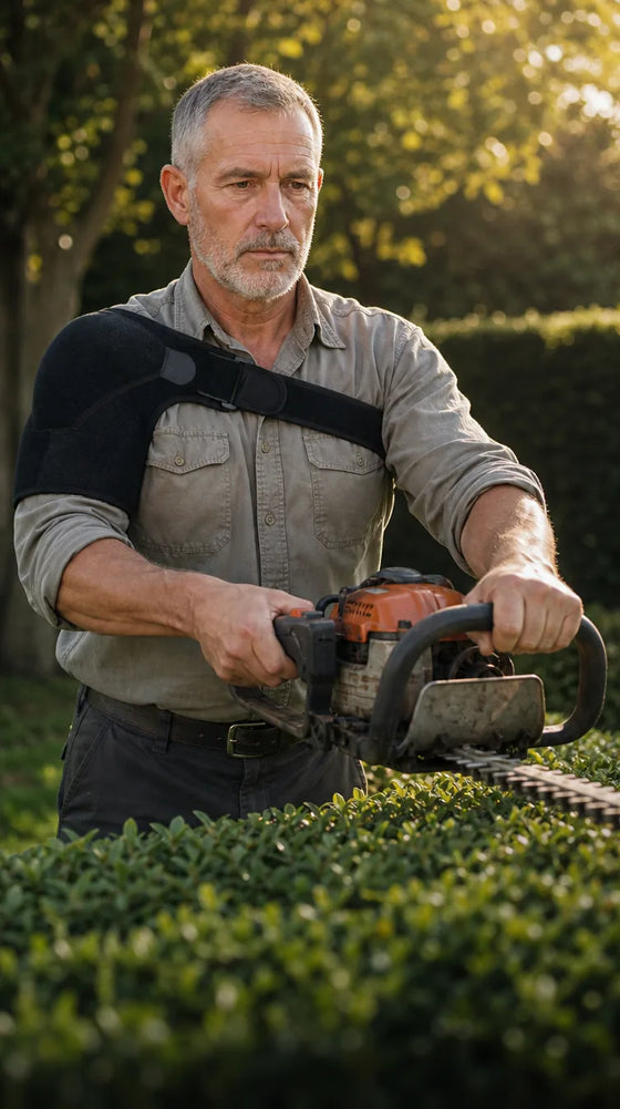 Working the hedge line