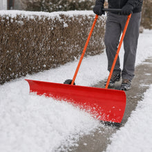 Clearing a sidewalk in one push